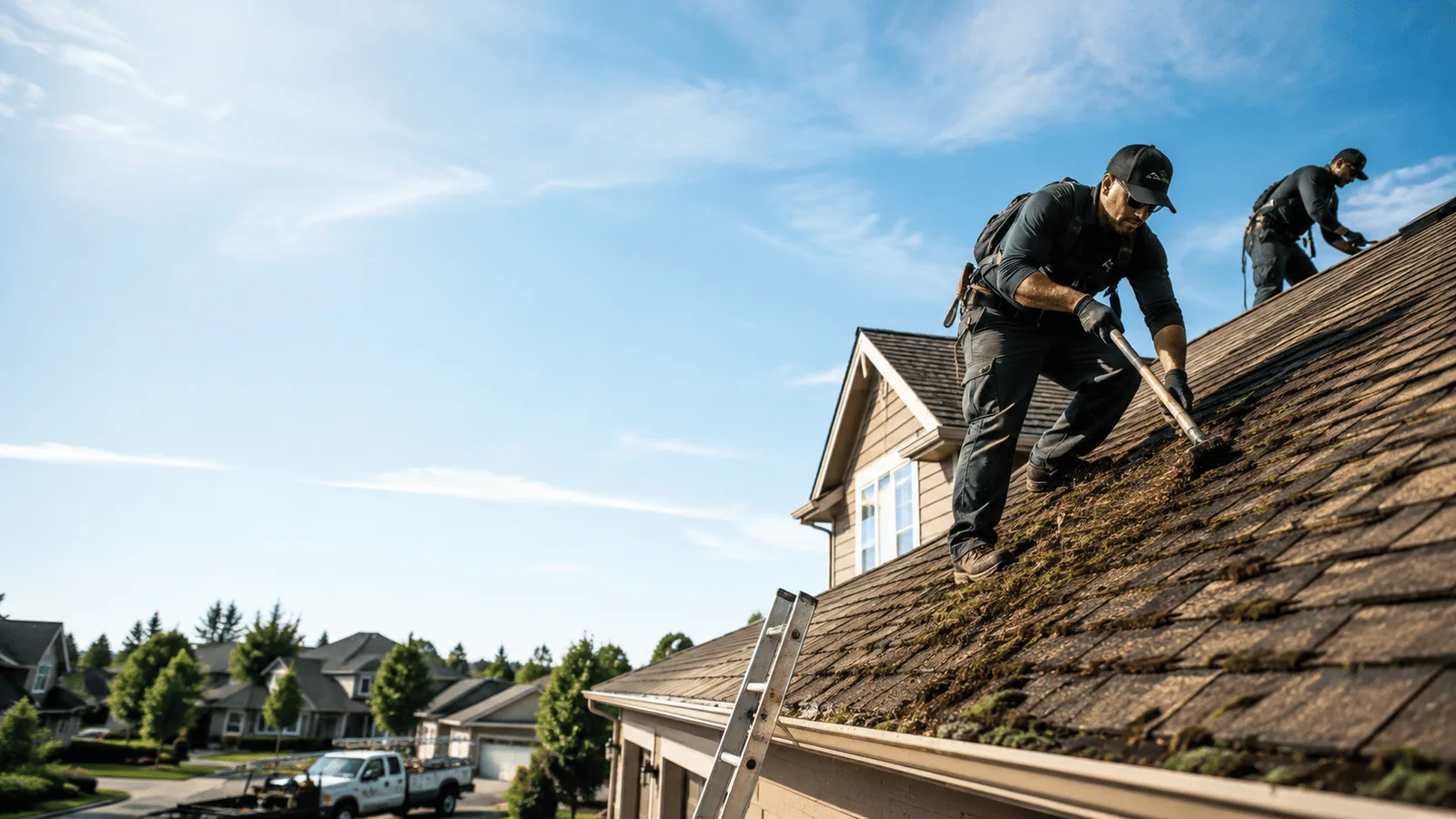 Roof Moss Removal in Somers, IA near me